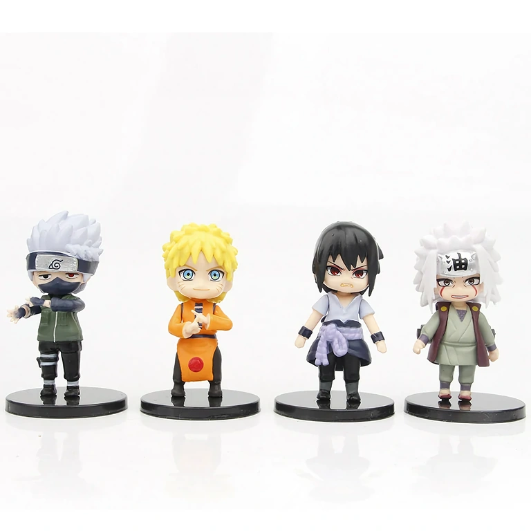 Modello giocattolo Naruto in set completo Set 12 modelli figurine Naruto Shippuden di alta qualità