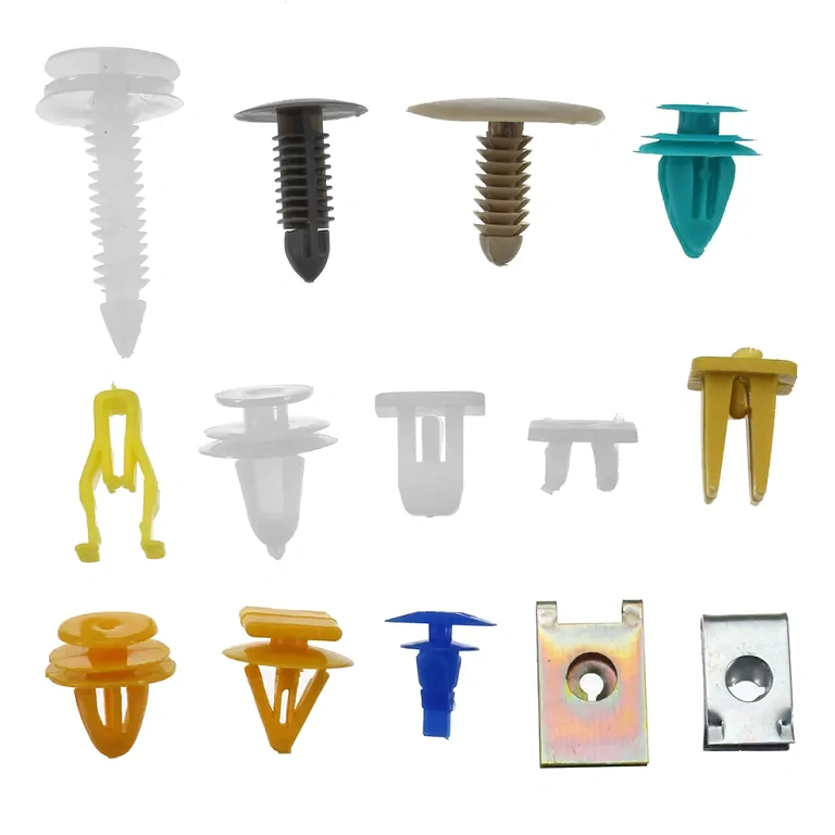 Set fermagli fissaggio interni auto 500 pezzi Clip per fissaggio tappezzeria, tetto, elementi decorativi interni auto