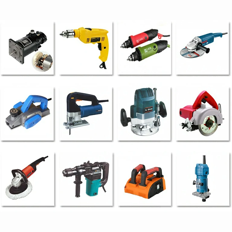 Presa con controllo velocità per trapano, smerigliatrice, seghe, ecc.