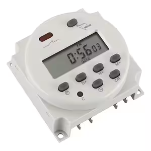 Relè temporizzatore digitale 12V – timer elettronico con display e 8 programmi ON/OFF
