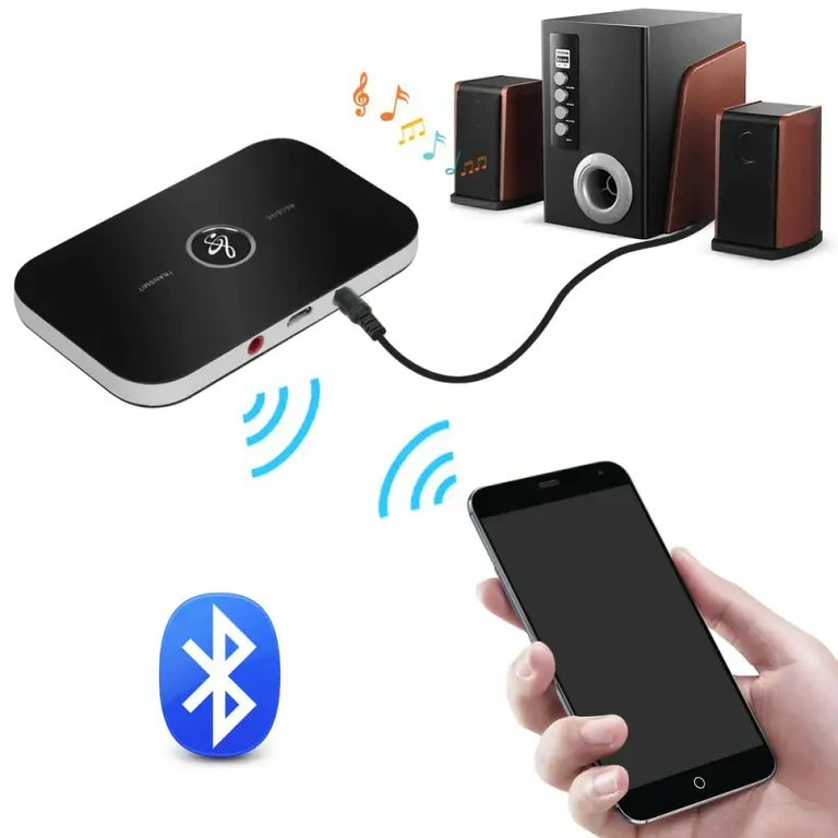 Adattatore audio Bluetooth wireless USB Trasmettitore e ricevitore Bluetooth con alimentazione USB