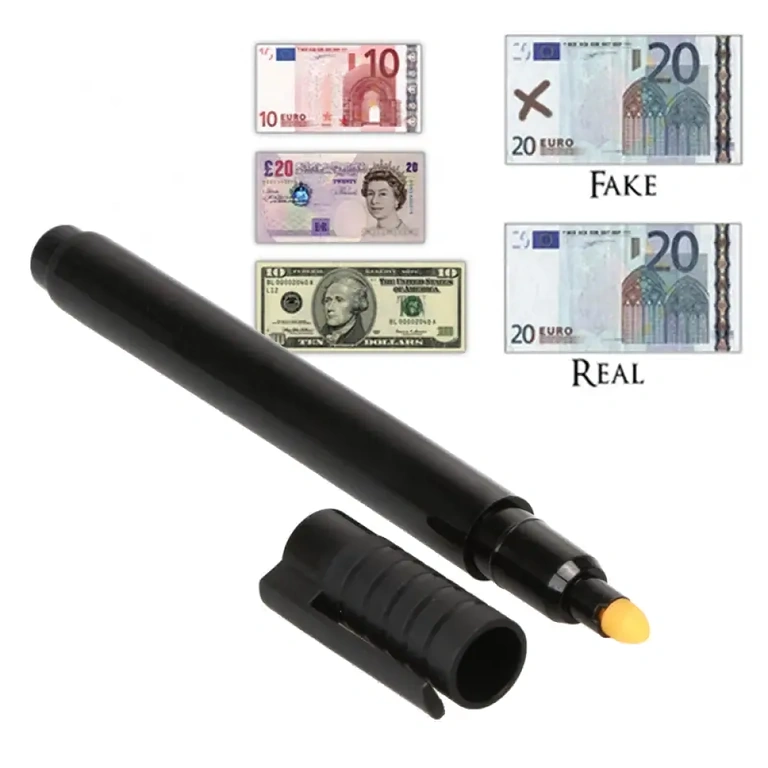 Rilevatore banconote tipo marker Verificatore tipo marker per banconote, funziona senza luce UV