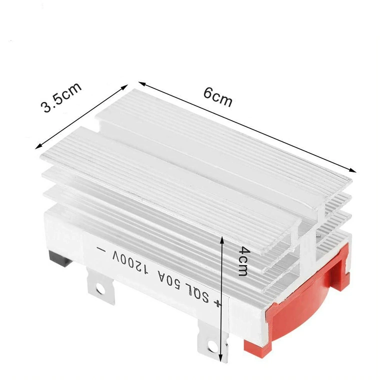 Raddrizzatore trifase per alimentazione 50A Raddrizzatore trifase per conversione corrente trifase 50A