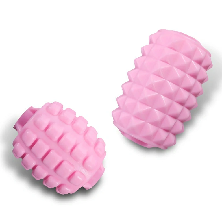 Dispositivo massaggio ergonomico con rulli in silicone per massaggio completo