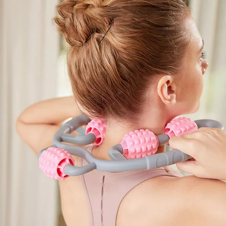 Aparato anticellulite manuale con rulli in silicone per massaggio corporeo