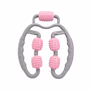 Massaggiatore manuale con 5 rulli – rilassamento corpo, collo, gambe, anticellulite