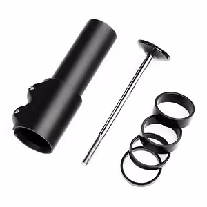 Rialzo attacco manubrio bicicletta 28.6 mm – adattatore per alzare il manubrio, prolunga in alluminio regolabile