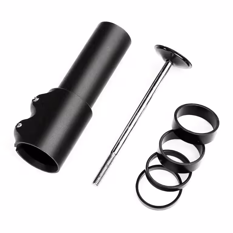 Rialzo attacco manubrio bicicletta 28.6 mm – adattatore per alzare il manubrio, prolunga in alluminio regolabile