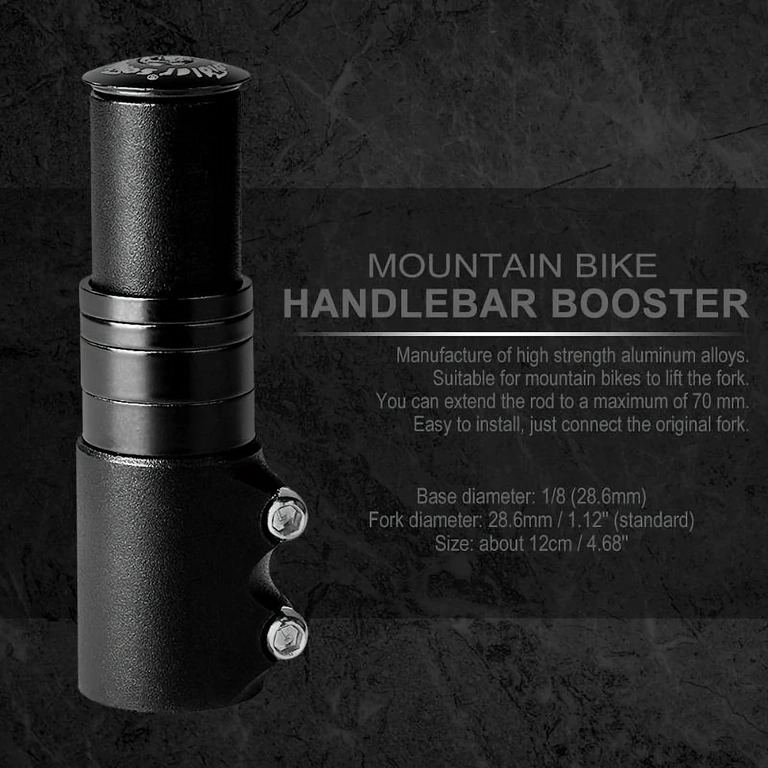 Estensione forcella per upgrade manubrio Modernizzazione bicicletta con extender pipa – comfort elevato
