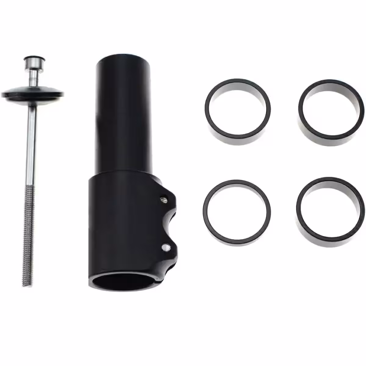 Prolunga CNC in alluminio anodizzato – rialzo manubrio bicicletta