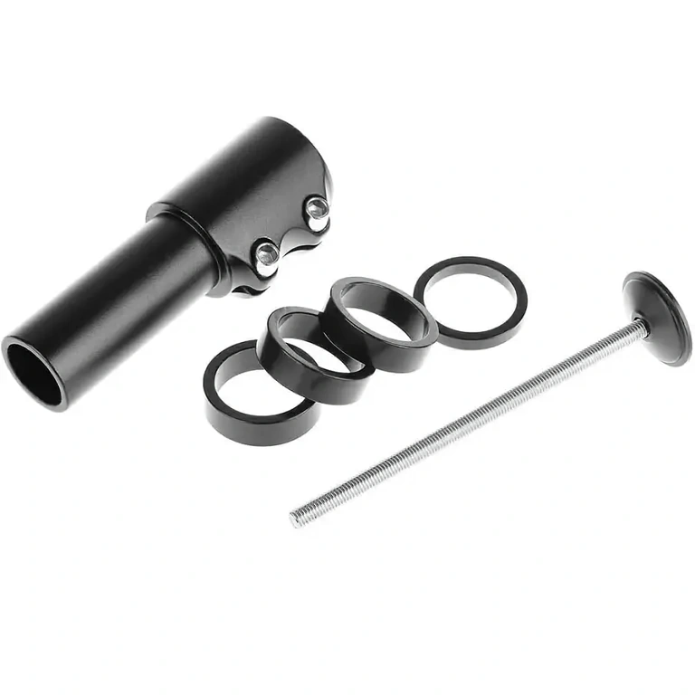 Estensione attacco manubrio 28,6 mm standard Estensione ideale per tubo forcella bicicletta – regolabile
