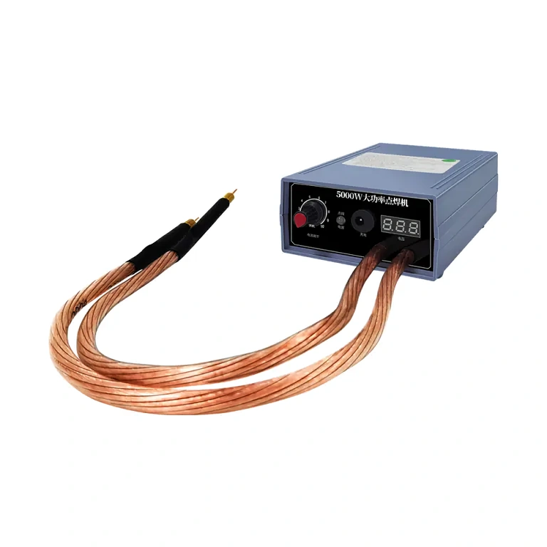 Mini macchina saldatura batterie litio-ioni Saldatore portatile con regolazione corrente per nastri nichel