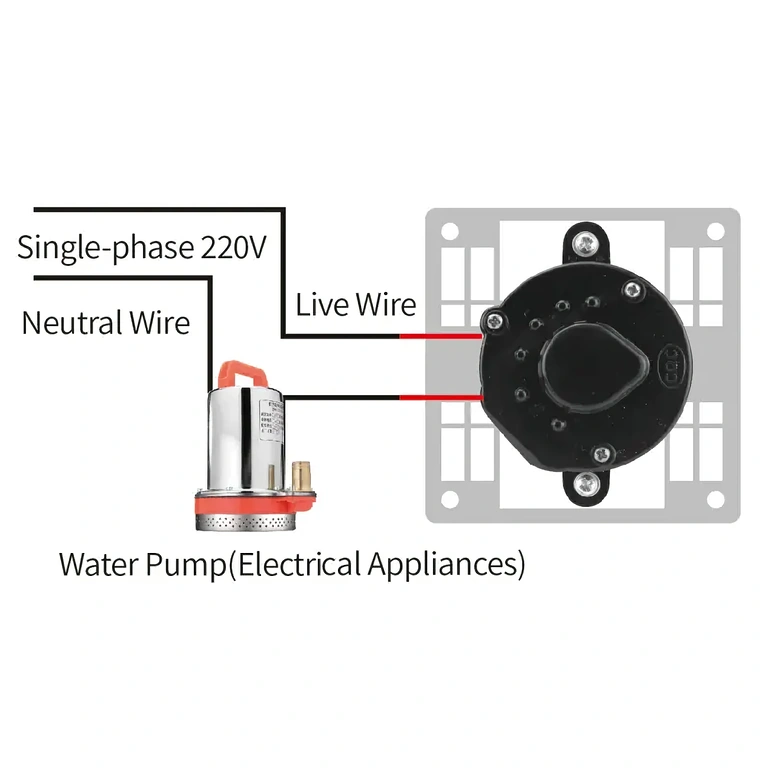 Timer ritardato per ventilatore bagno Timer elettrico per ventilatori o luci in bagno, con funzione delay
