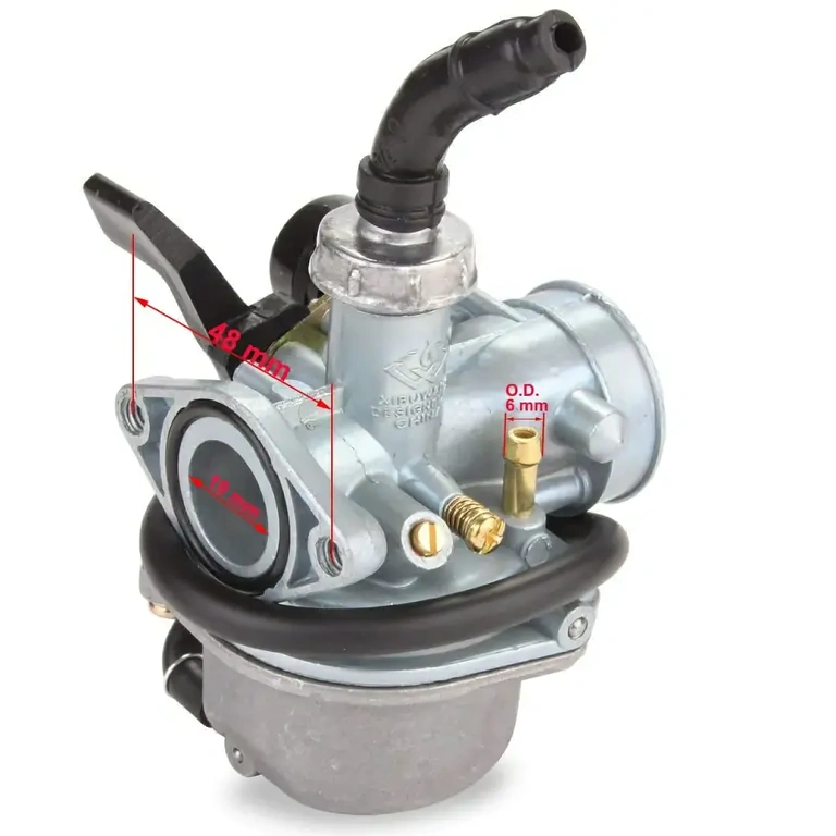 Carburatore con filtro dell’aria per ATV 90cc Set completo con carburatore e filtro aria, per motori 90cc