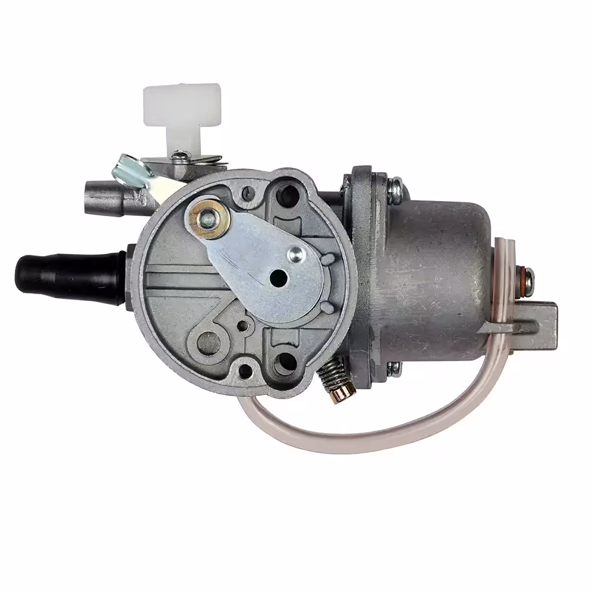 Carburatore completo con starter manuale, compatibile Pocket Bike 47cc – 50cc