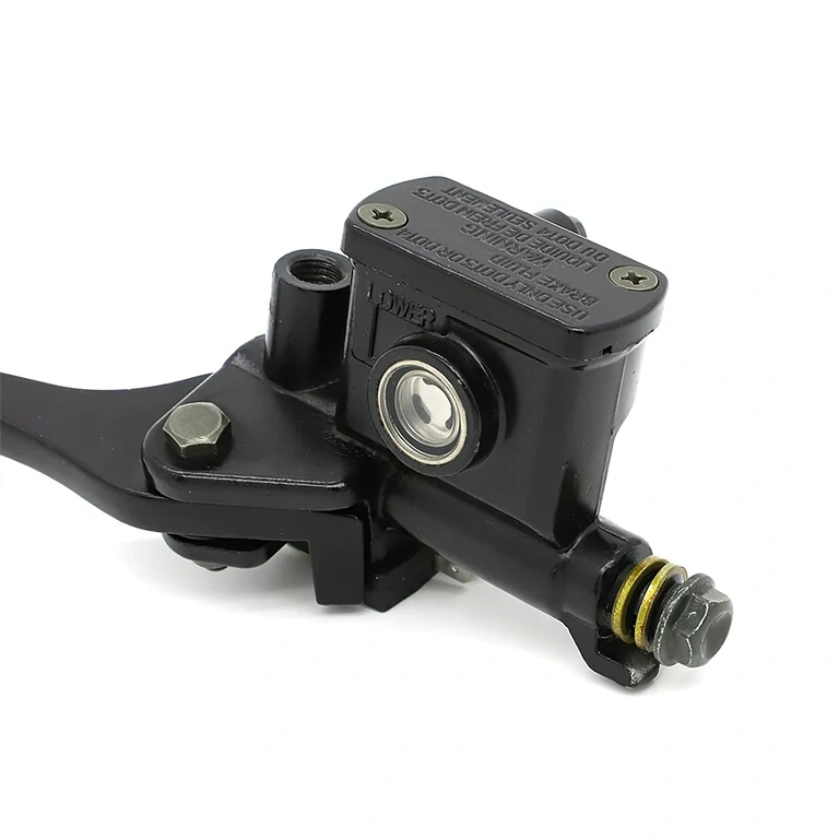 Leva freno anteriore destra pit bike Leva freno destra anteriore con pistone idraulico – pit bike e ATV
