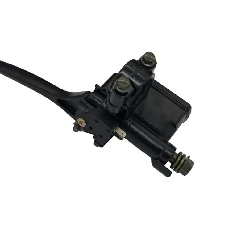 Pompa freno sinistra per manubrio 22mm Assieme leva + pompa freno idraulica sinistra per manubrio 7/8 pollice