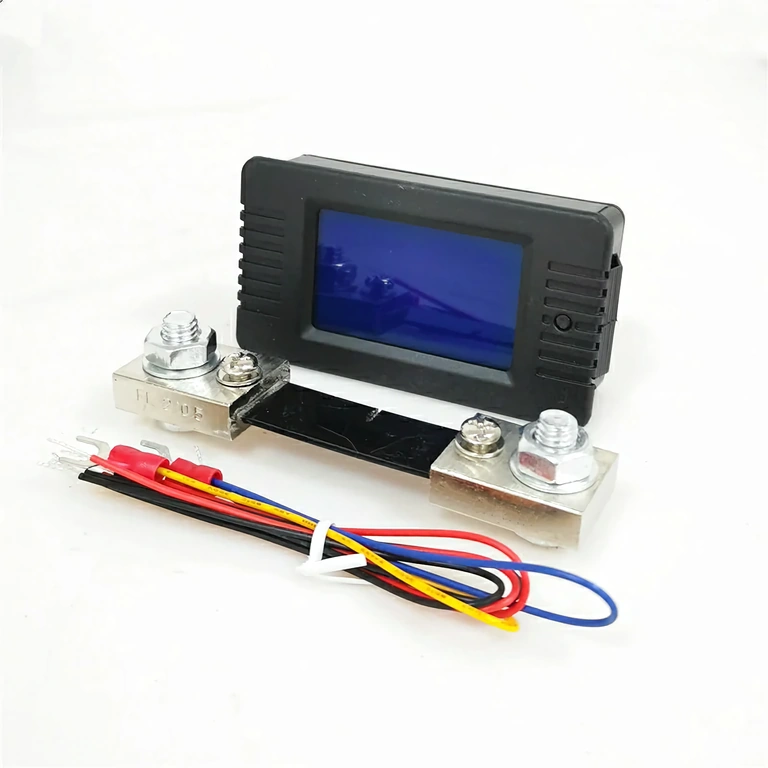 Contatore energia solare con schermo LCD e retroilluminazione