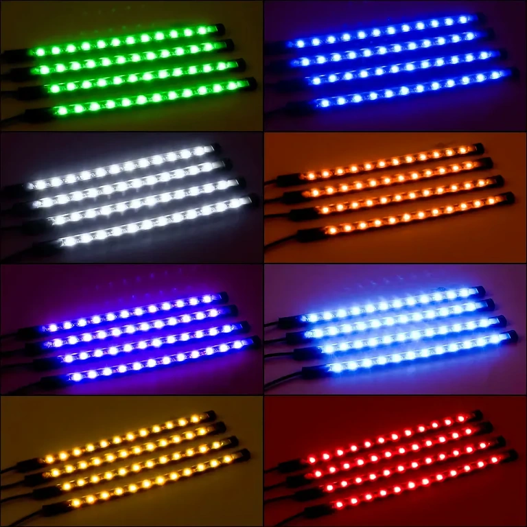 Striscia LED flessibile per illuminazione interna auto