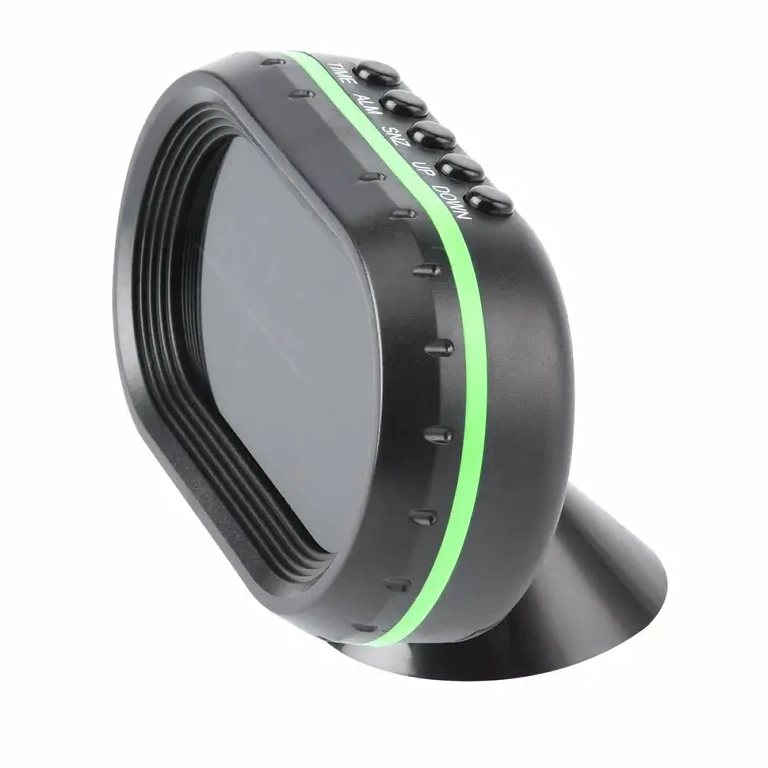 Voltmetro auto e termometro digitale con display chiaro