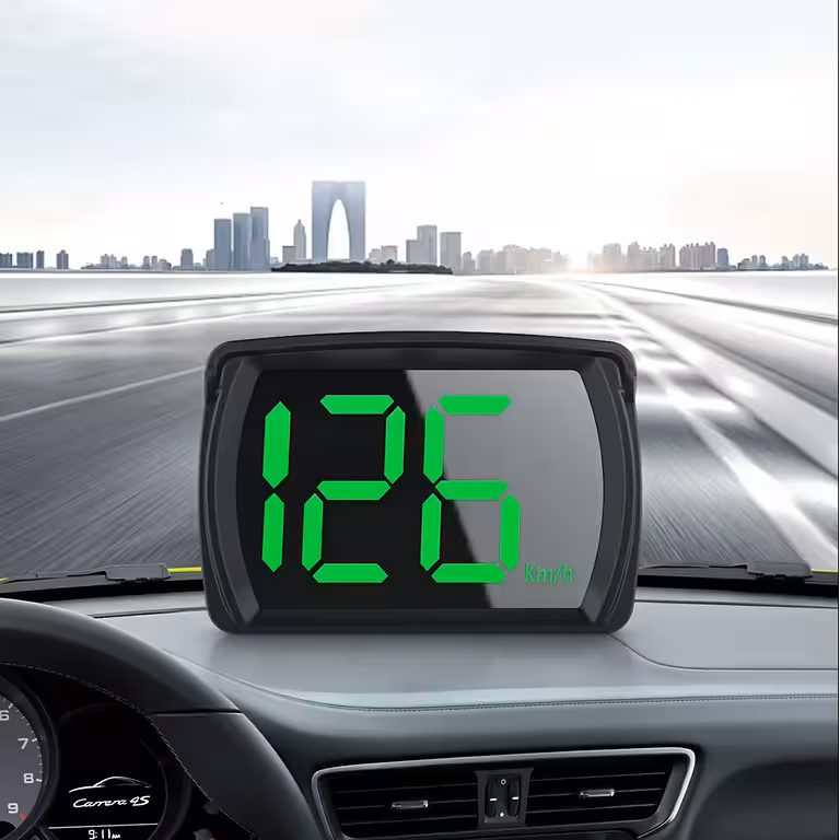 Tachimetro digitale GPS universale auto e ATV con display LED e alimentazione USB