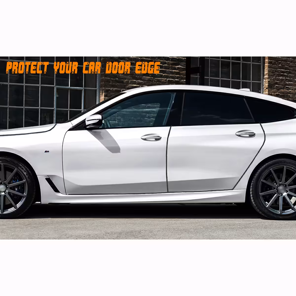 Striscia gomma per bordo porte auto