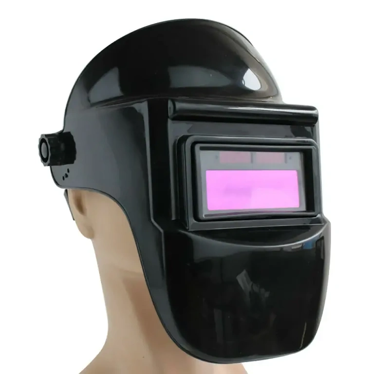 Maschera professionale saldatura con sensore automatico e lente LCD
