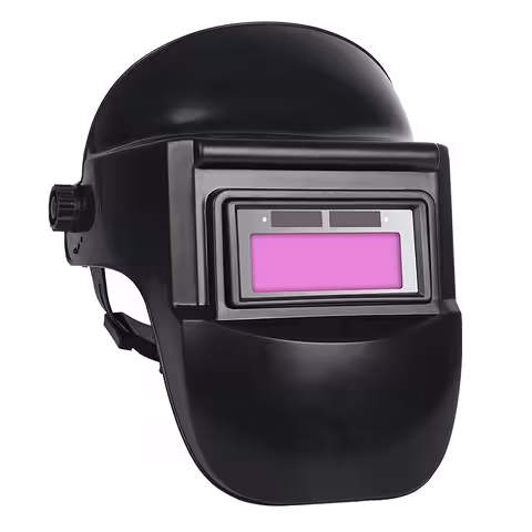 Maschera da saldatura automatica con cristalli liquidi – Casco auto-oscurante DIN 9-13 professionale