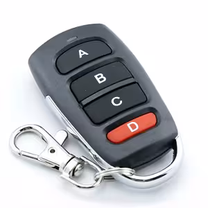 Telecomando aggiuntivo 433MHz per relè 4 canali – Codice 1527 / 2262, distanza 50m