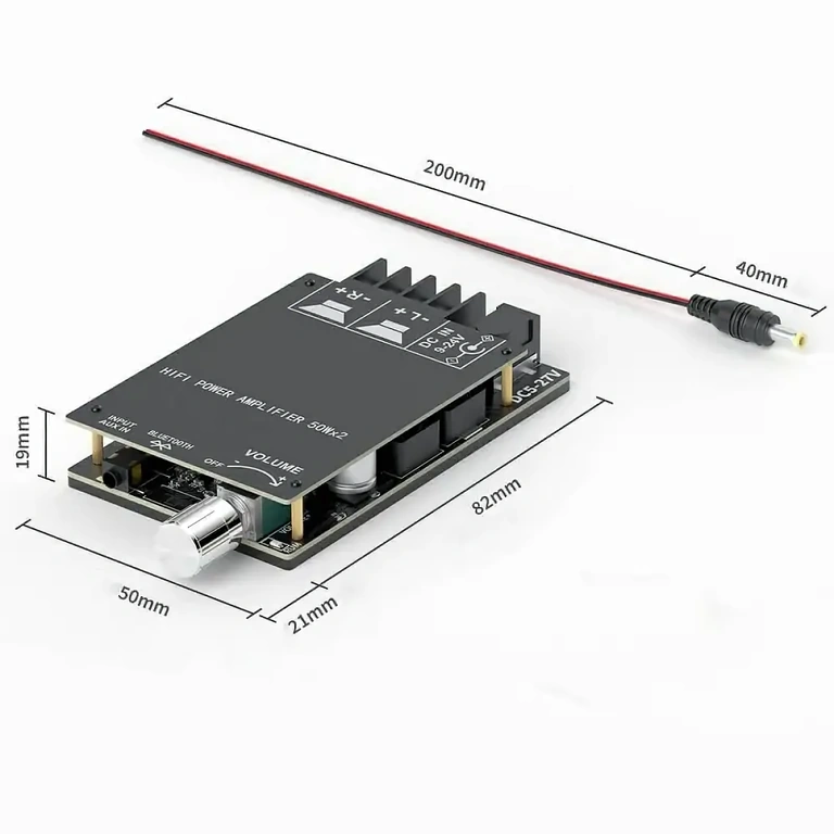 Amplificatore compatto stereo digitale Hi-Fi 2x50W