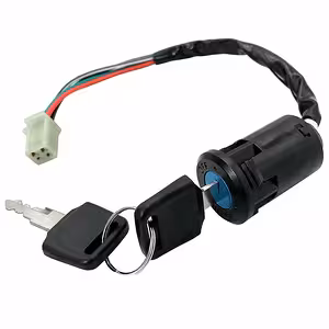 Blocco accensione con chiave 4 fili universale per ATV, scooter, moto 50cc–250cc – Compatibile 70cc, 90cc, 107cc, 110cc, 125cc, 200cc