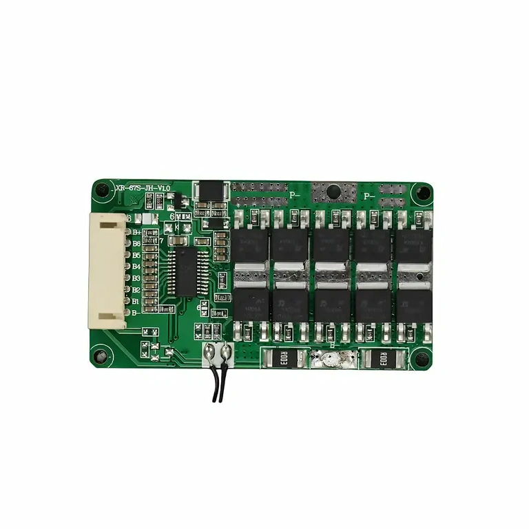 BMS 7S per batterie Li-ion Modulo protezione e controllo carica/scarica batterie Li-ion 7S
