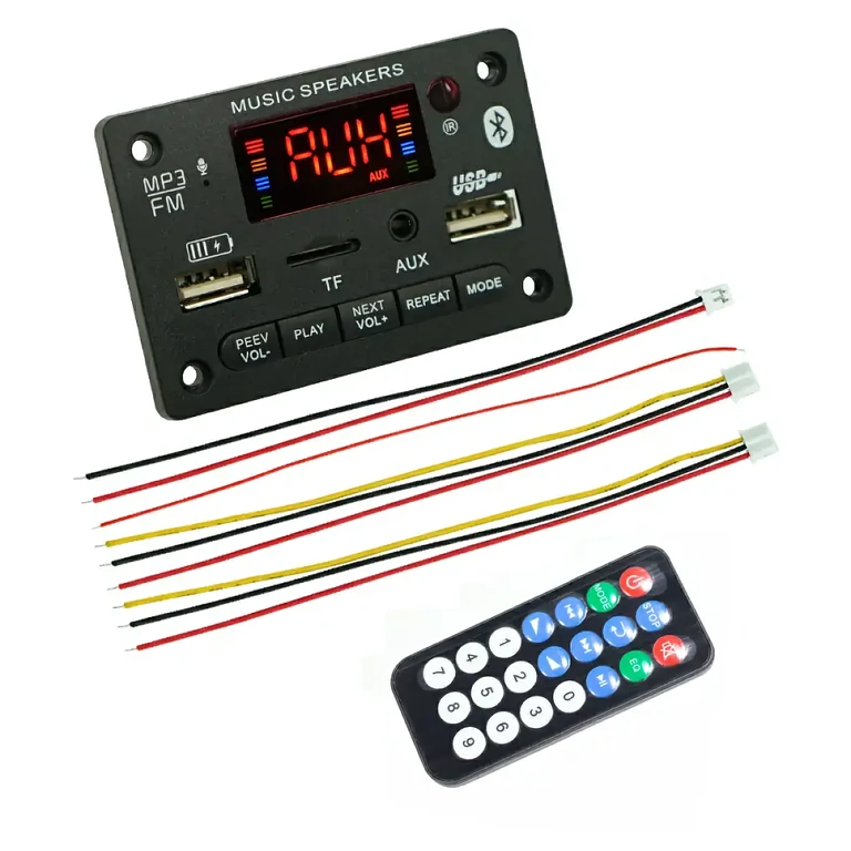Modulo compatibile 5V e 12V con Bluetooth per sistemi audio auto o domestici