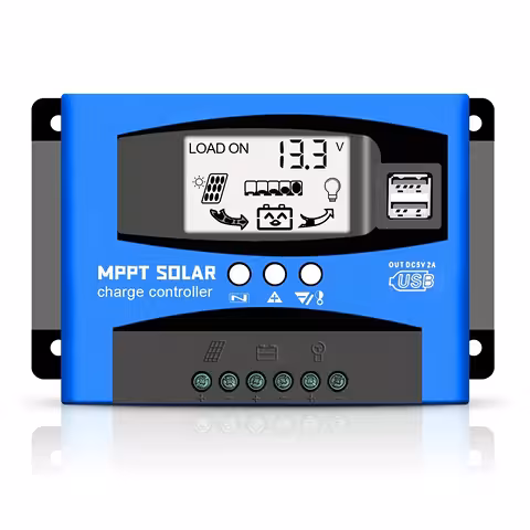 Controller solare MPPT 100A per pannelli solari 12V/24V