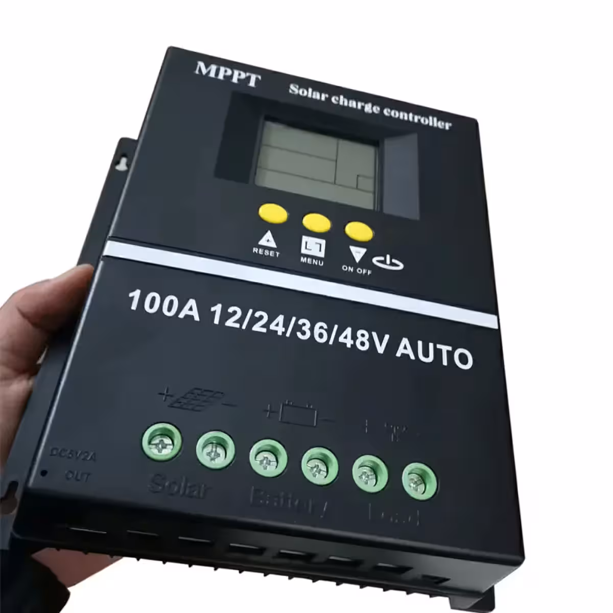 Controller MPPT 100A per tutti i tipi di batterie solari