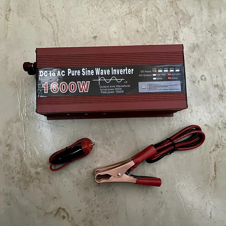 Pacchetto completo con cavi e morsetti per collegamento rapido