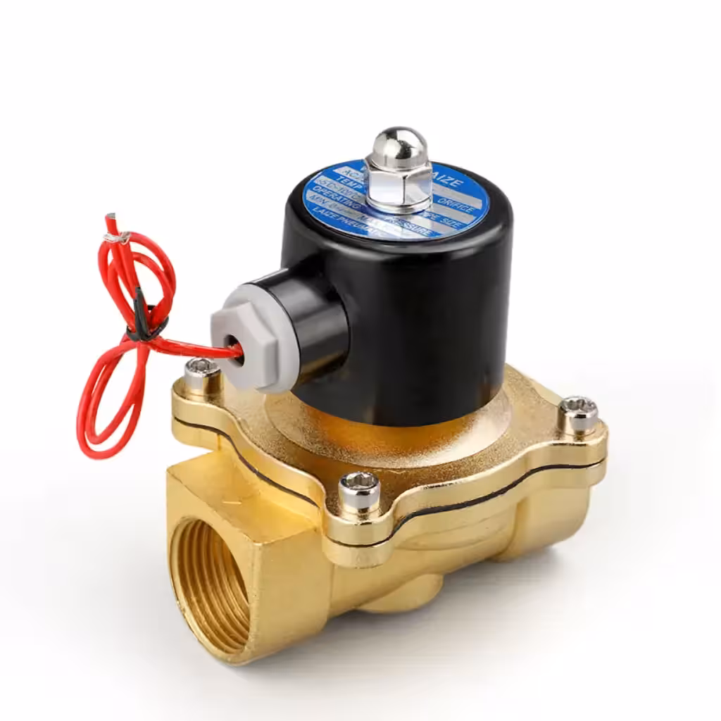 Elettrovalvola acqua/aria 220V 3/4 con solenoide normalmente chiuso – Automazione irrigazione e sistemi termici