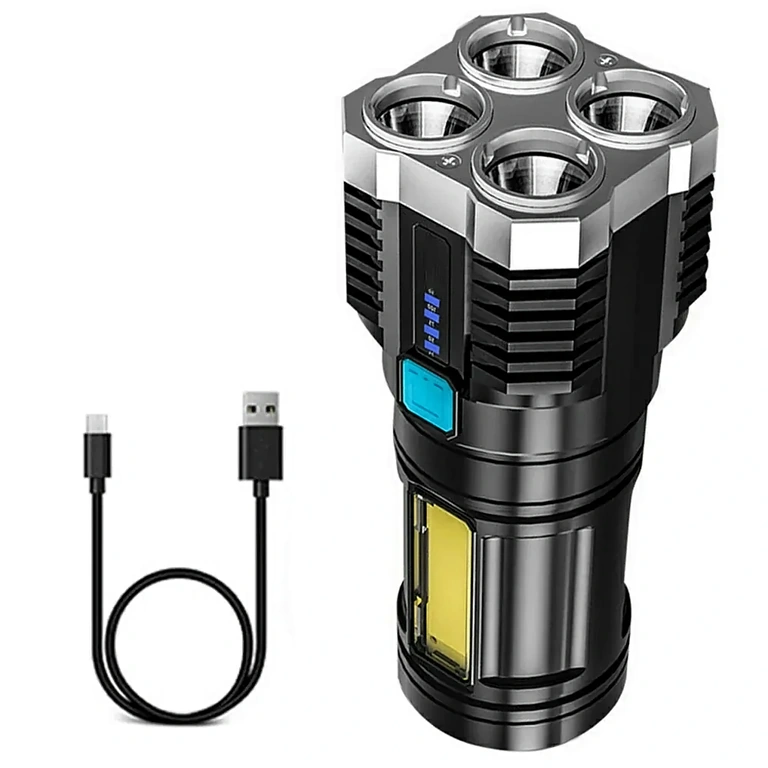 Torcia LED ricaricabile per caccia Torcia LED con luce molto potente per caccia