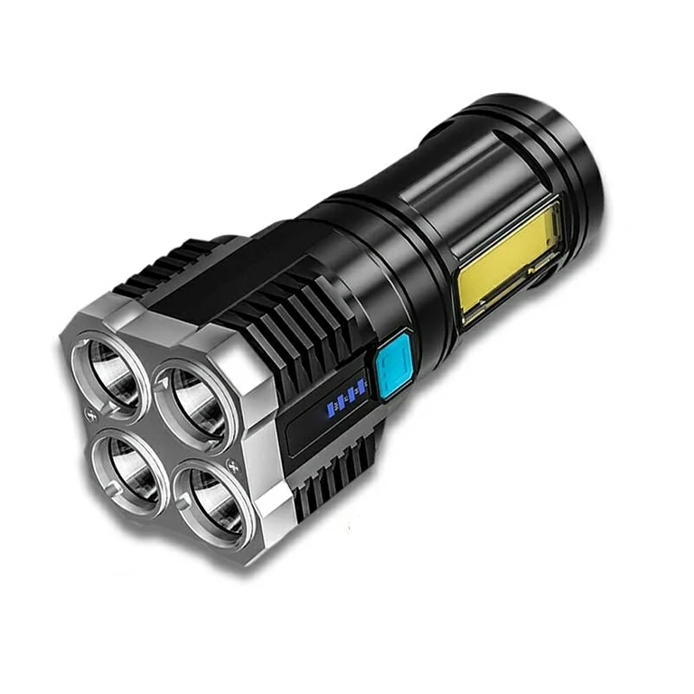 Torcia LED con ricarica USB Luce LED con batteria ricaricabile tramite USB