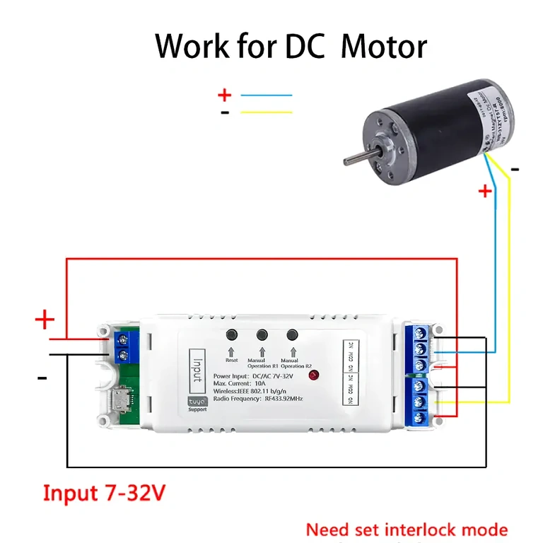 Schema e configurazione modulo relè WiFi a 2 canali