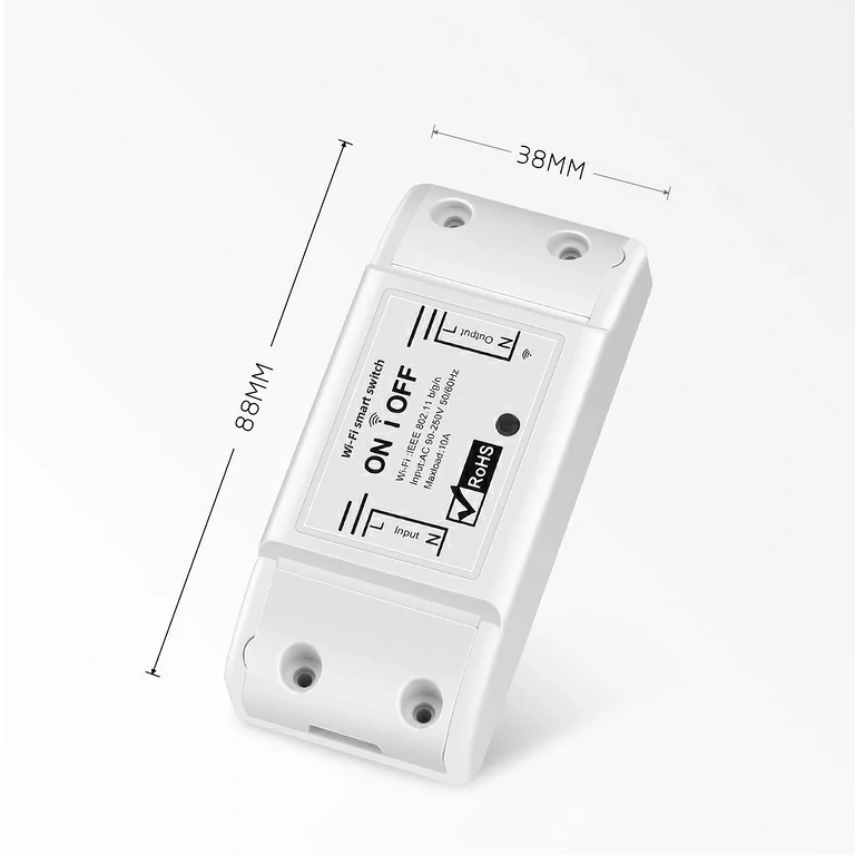 Relè per interruttore wireless, controllabile tramite smartphone