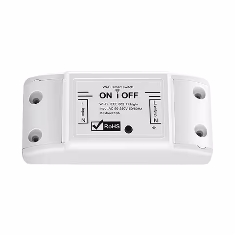 Relè wireless 1 canale WiFi 220V 10A – Automazione Smart Home Tuya Smart Life