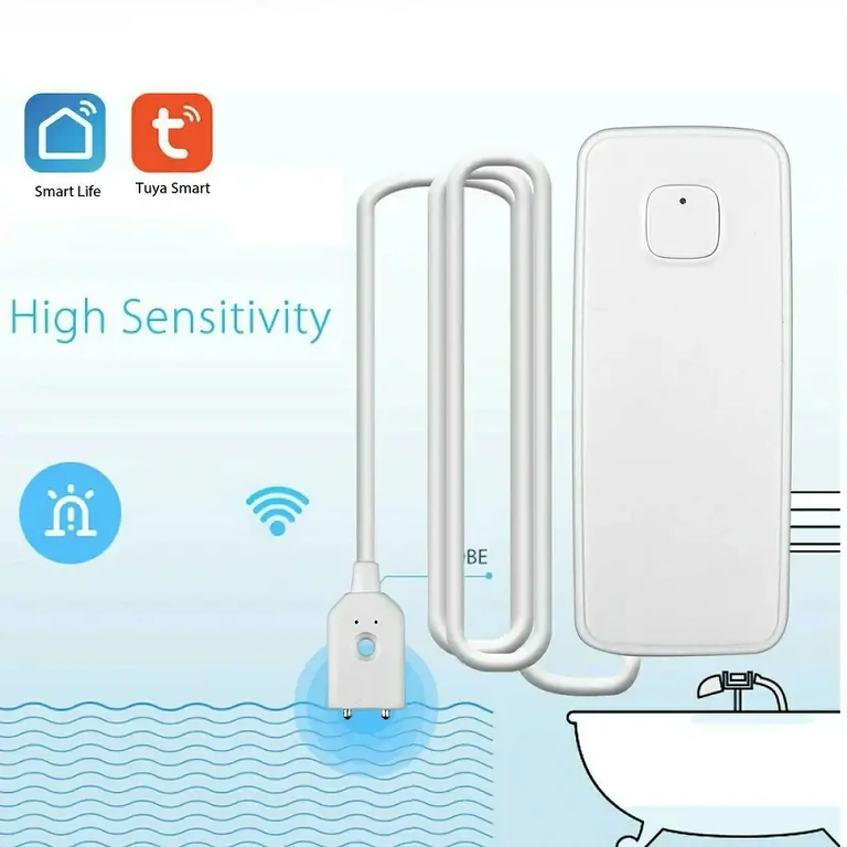 Allarme smart per rilevamento perdite acqua in casa