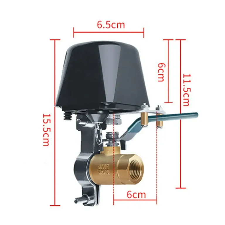 Design compatto e facile da installare Valvola intelligente Wi-Fi di dimensioni ridotte