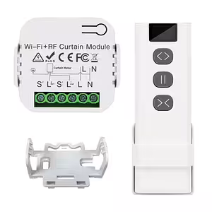 Sistema di Automazione per Tapparelle, Tende, Tende a Rullo – WiFi, Tuya, Telecomando RF