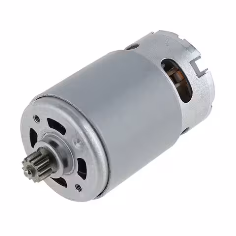 Motore Avvitatore RS550 18V–21V DC con 12 Denti – 28.000RPM, Coppia 1Nm