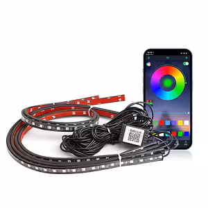 Kit Luci LED RGB Auto Esterno – Strisce Luminose Sotto l’Auto