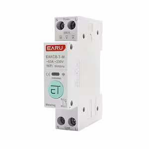 Contatore Elettrico Monofase WiFi con Protezione da Sovratensione e Monitoraggio Consumo