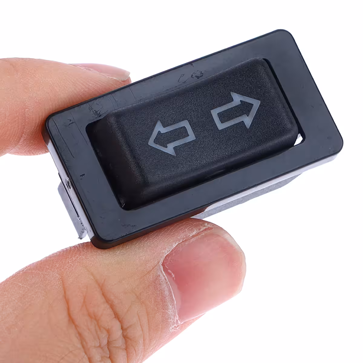 Interruttore a levetta 3 posizioni con ritorno, controllo diretto rotazione motore DC