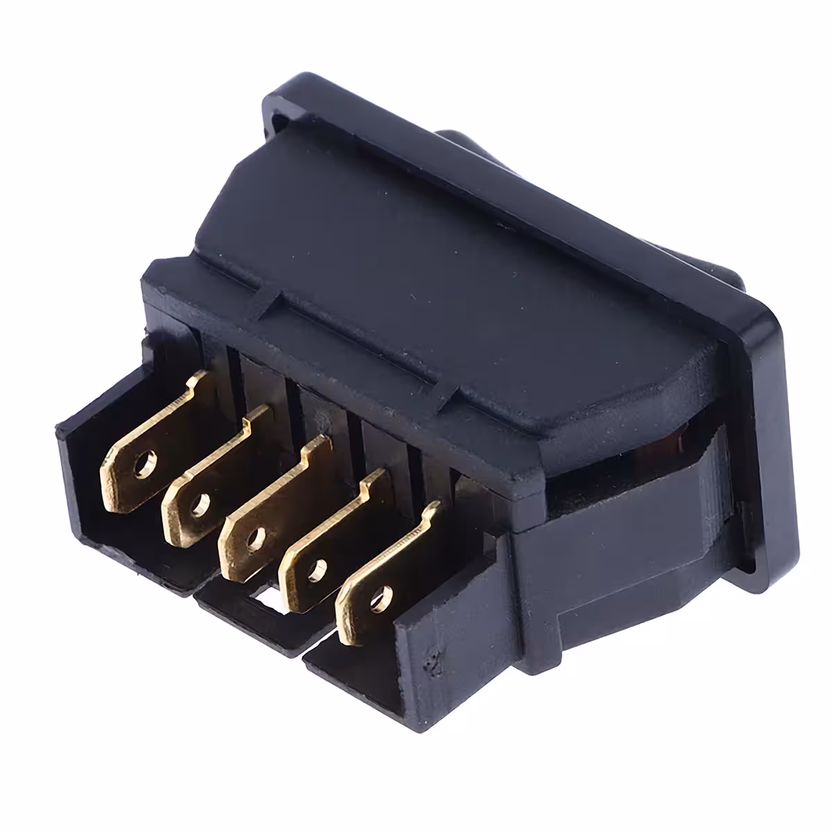 Pulsante 5 pin DPDT, ideale per attuatore o motore DC